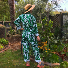 Load image into Gallery viewer, Leafy Green - "Lite" Flouncy Overalls