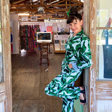 Load image into Gallery viewer, Leafy Green - "Lite" Flouncy Overalls