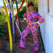 Load image into Gallery viewer, Butterflies - "Lite" Flouncy Overalls