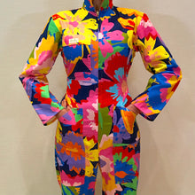 Load image into Gallery viewer, Splash Posy - "Lite" Flouncy Overalls