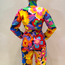 Load image into Gallery viewer, Splash Posy - "Lite" Flouncy Overalls