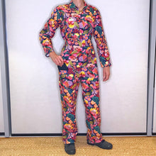 Load image into Gallery viewer, Florally - Flouncy Overalls