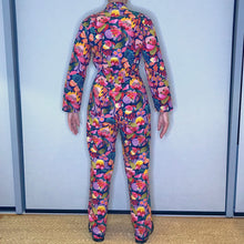 Load image into Gallery viewer, Florally - Flouncy Overalls