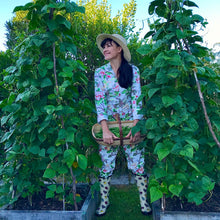 Load image into Gallery viewer, Peonies - Flouncy Overalls