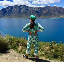 Load image into Gallery viewer, Green Apples - Flouncy Overalls