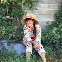 Load image into Gallery viewer, Fruity Faces - Flouncy Overalls