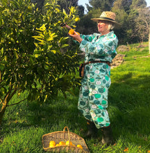 Load image into Gallery viewer, Green Apples - Flouncy Overalls