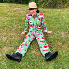 Load image into Gallery viewer, Poppy Love - Flouncy Overalls