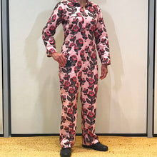 Load image into Gallery viewer, Pink Protea - Flouncy Overalls