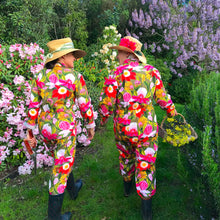 Load image into Gallery viewer, Floral Fiesta - Flouncy Overalls
