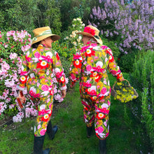 Load image into Gallery viewer, Floral Fiesta - Flouncy Overalls