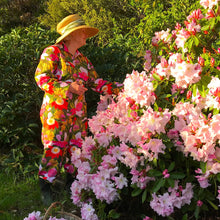 Load image into Gallery viewer, Floral Fiesta - Flouncy Overalls
