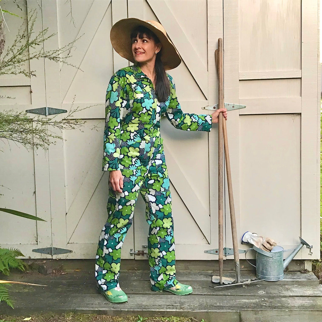 Greenie - Flouncy Overalls