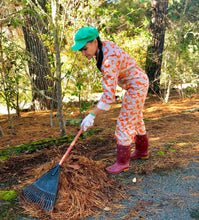 Load image into Gallery viewer, Tangerine Fox Overalls
